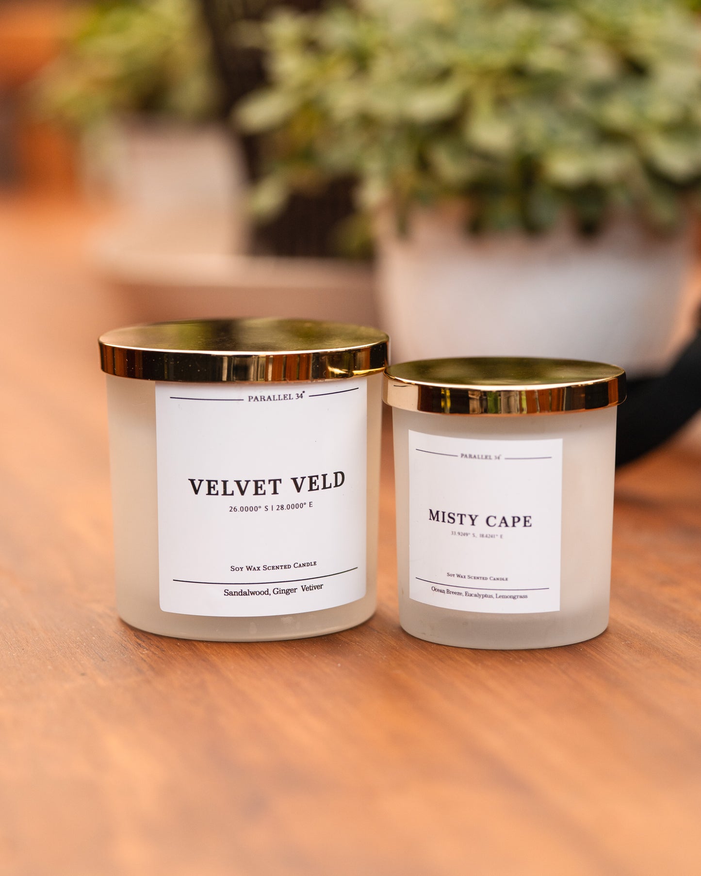 Velvet veld & Misty Cape Luxury Candle Voyage