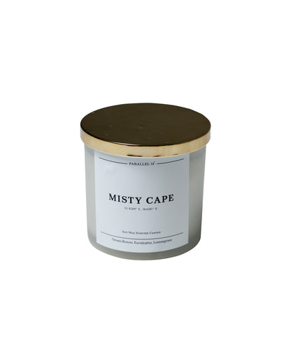 Misty Cape Voyage Large Luxury Candle Ocean Breeze, Eucalyptus & Lemongrass