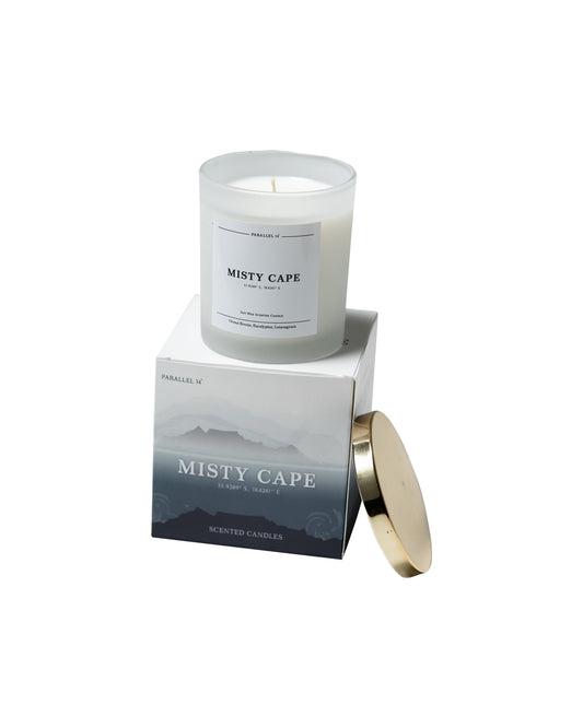 Misty Cape Voyage Mini Luxury Candle -  Ocean Breeze, Eucalyptus & Lemongrass